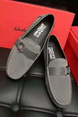 Salvatore Ferragamo Business Casual Men Shoes--118